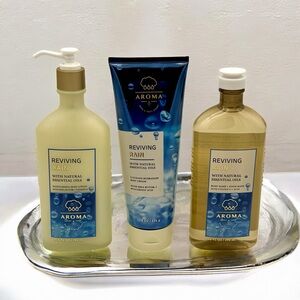 Bath & Body Works Reviving Rain Aromatherapy Body Care Gift Set NWT
